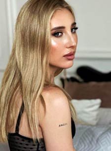  london escorts elite models expensive tall blonde MADELINE